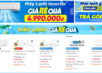 Doanh thu Thế Giới Di Động tăng vọt 30% nhờ bán máy lạnh