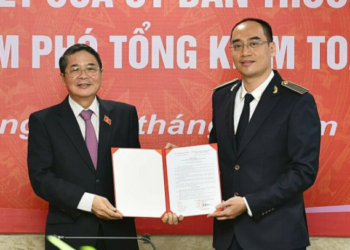 Ông Bùi Quốc Dũng được bổ nhiệm làm Phó tổng Kiểm toán Nhà nước