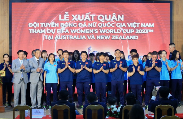 Xuất quân dự World Cup, tuyển nữ Việt Nam nhận tài trợ 1 tỷ