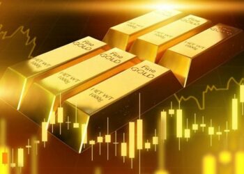 Chứng khoán Mỹ lập kỷ lục, giá vàng bật tăng 40 USD/ounce